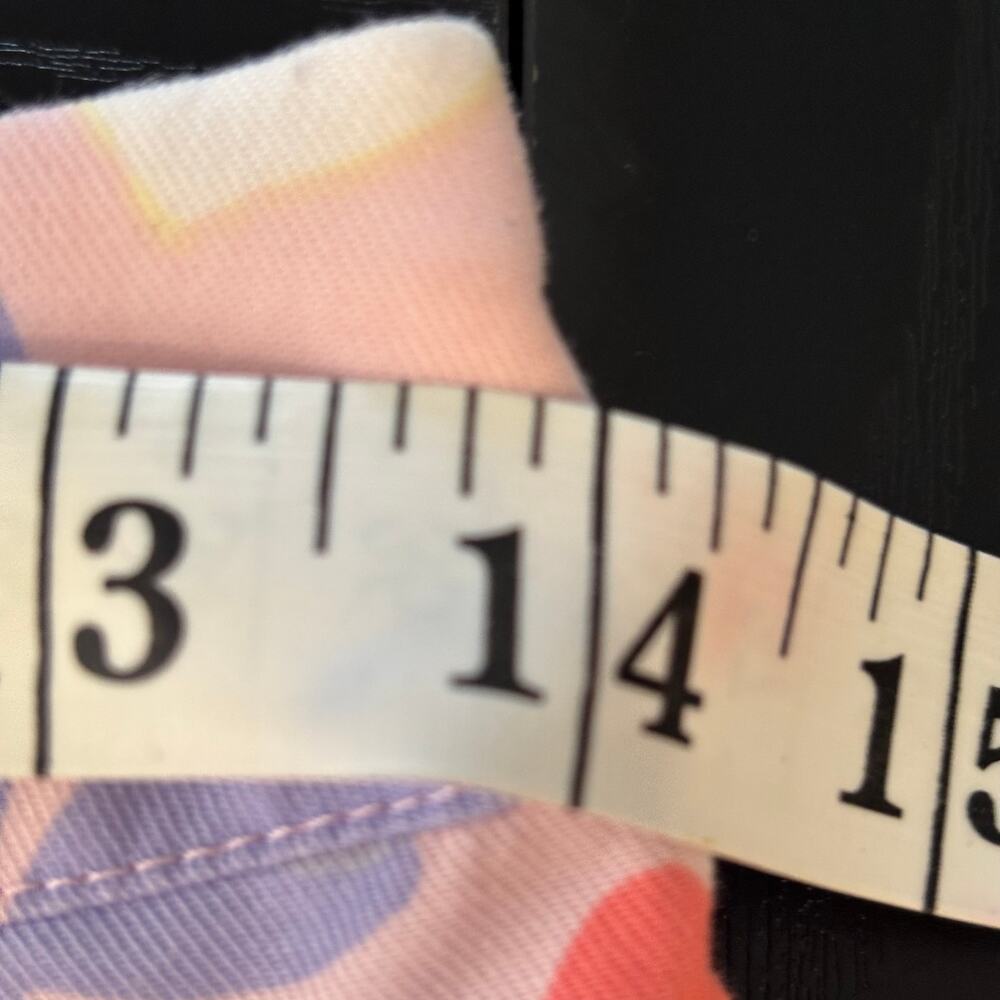 Floral Pleated Skirt Size 4 Cottagecore Coquette Preppy Spring - Picture 5 of 6